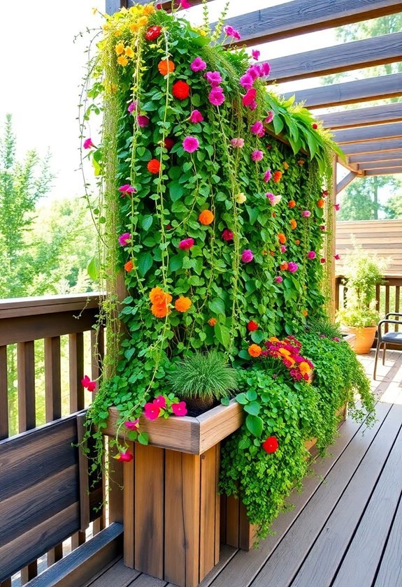 vertical plant wall design