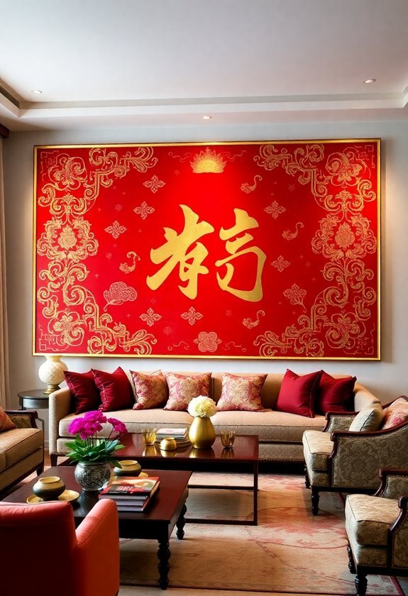 vibrant and eye catching decor