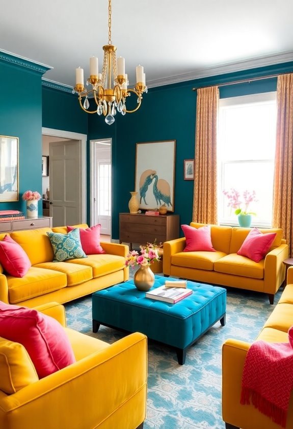 vibrant and striking hues