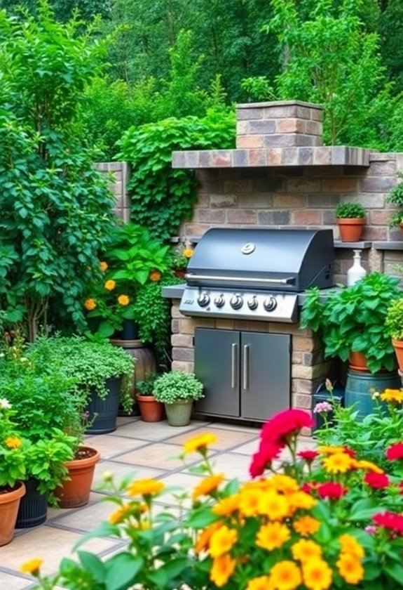 vibrant foliage and vegetation