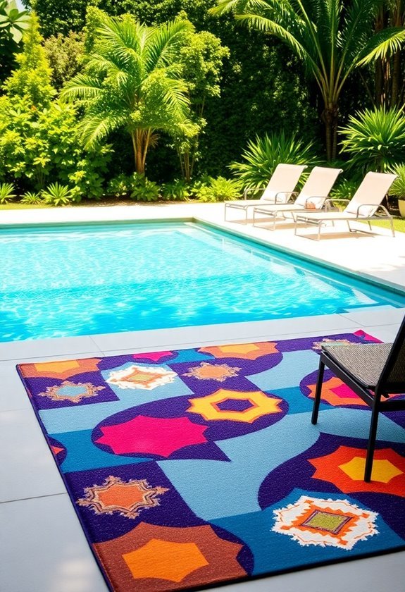 vibrant outdoor area rugs