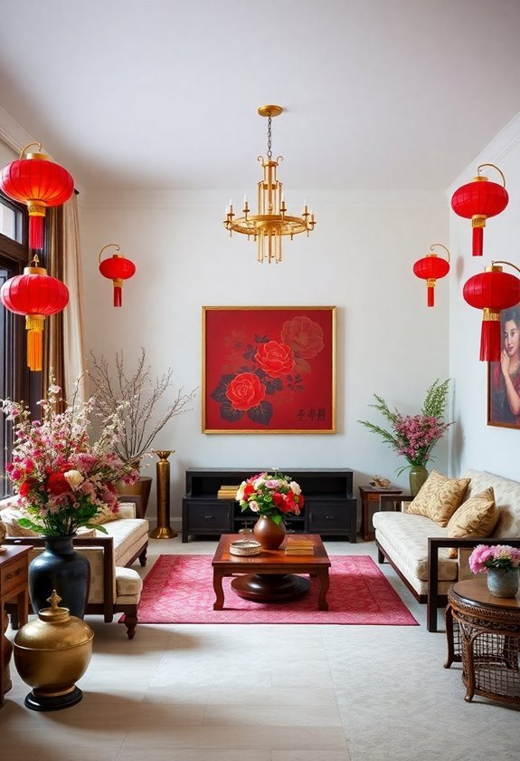 warm and inviting living areas