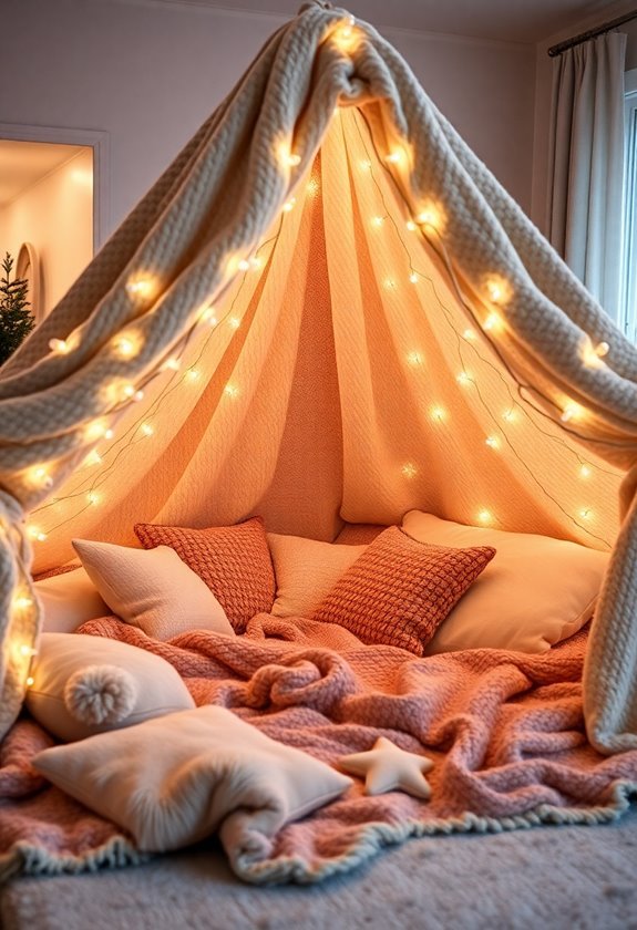 warm snug playful hideaway